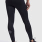 mens sports leggings with reflective logo
