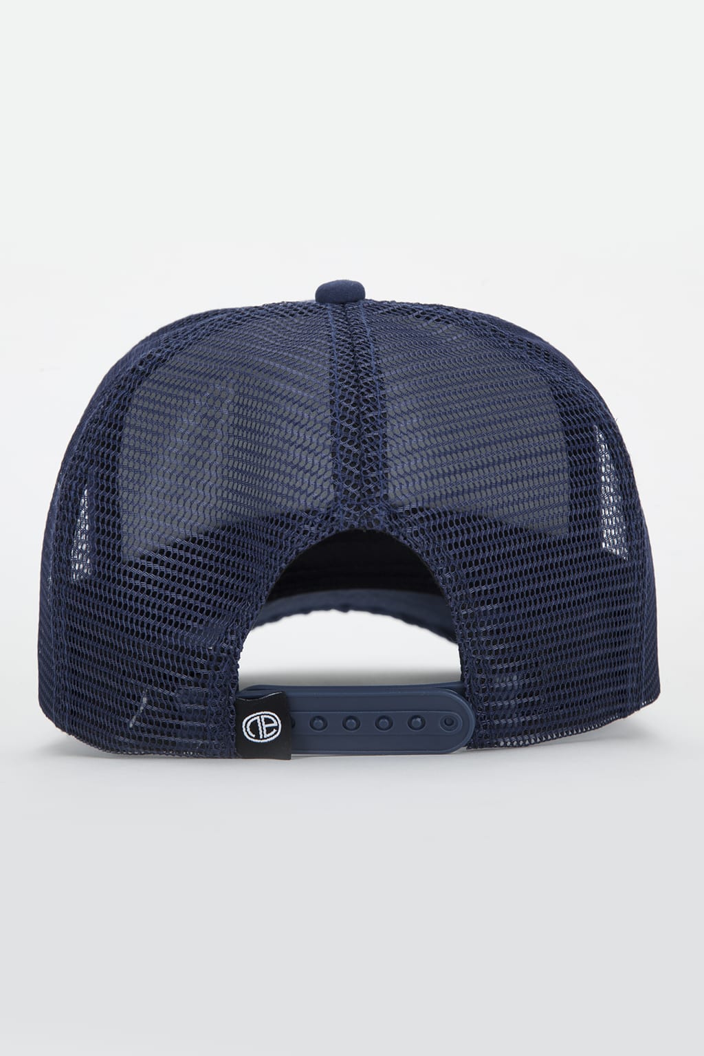 Suede Trucker Cap - Navy