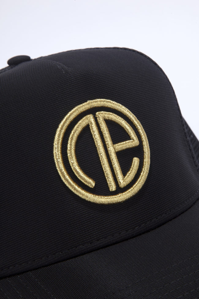 Trucker Cap - Black/Gold