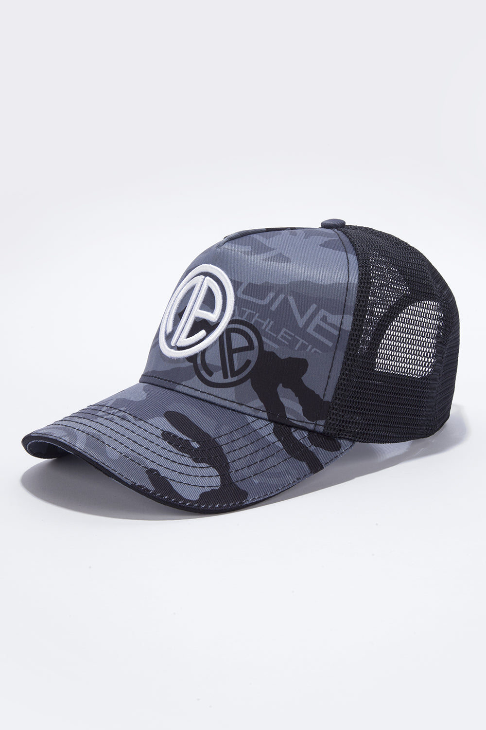 Trucker - Grey/Black Camo