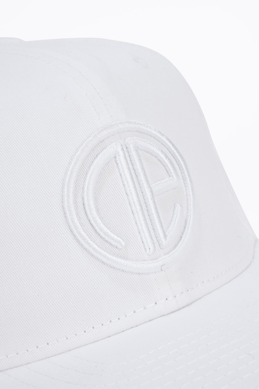 Flat-Peak Cap - White