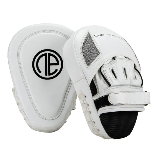 OA Curved Focus Mitts - White