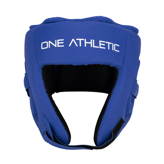 OA CONTENDER Open Face Head Guard - Blue