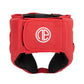 OA CONTENDER Open Face Head Guard - Red