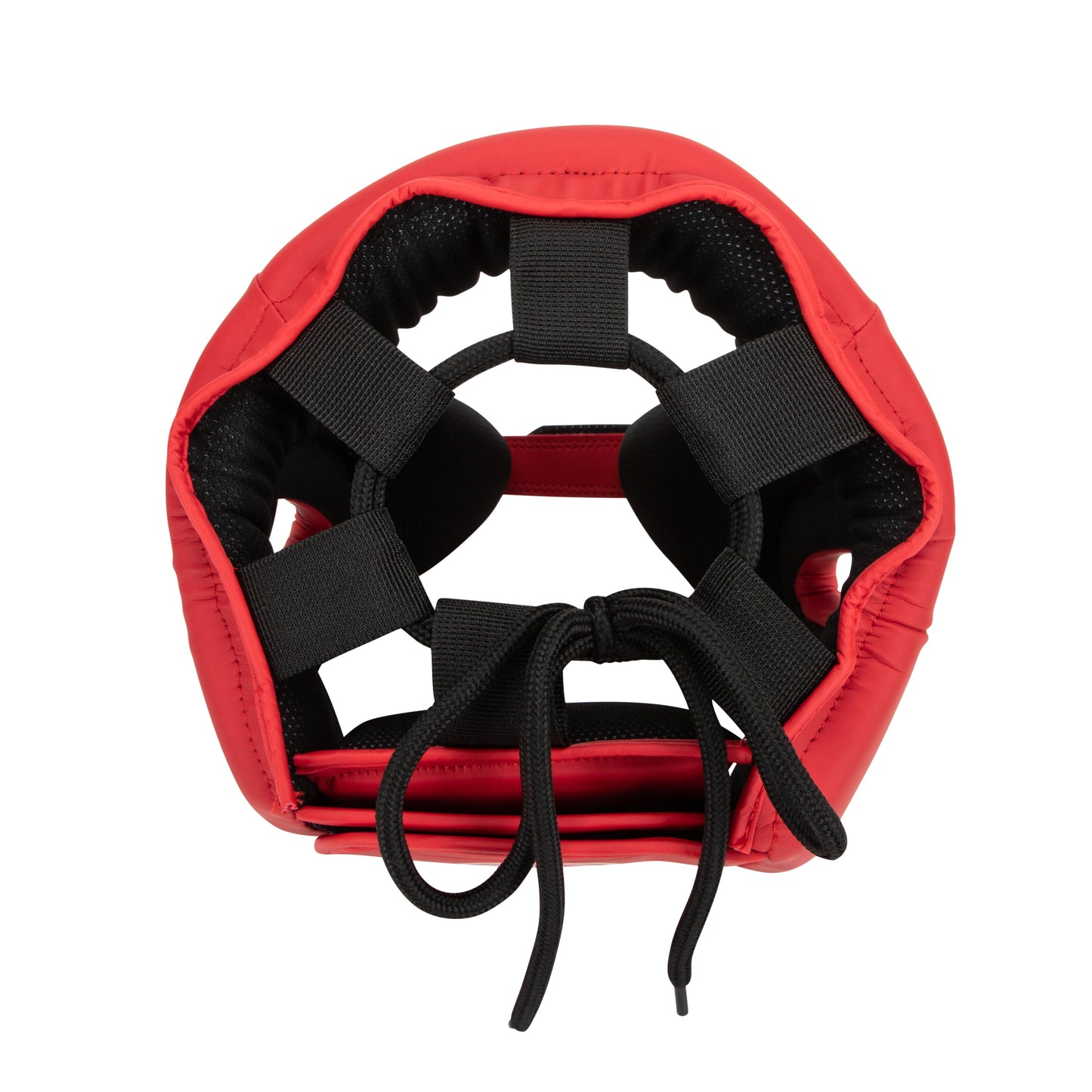 OA CONTENDER Open Face Head Guard - Red