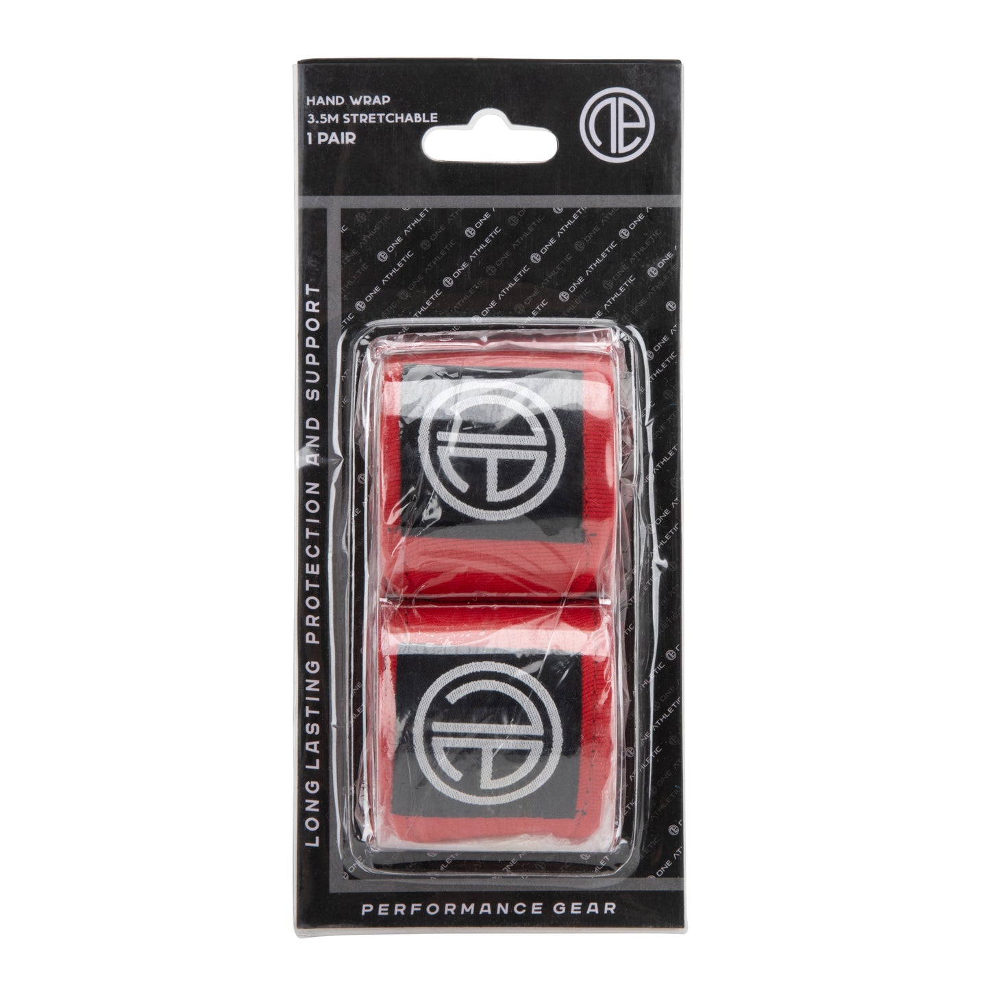 OA Mexican Style 3.5m Stretch Hand Wraps - Red
