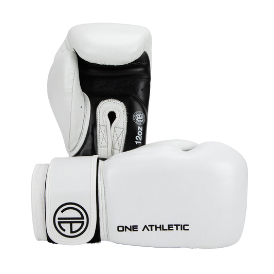 OA Leather UNDISPUTED Mk I Glove - Strap - White