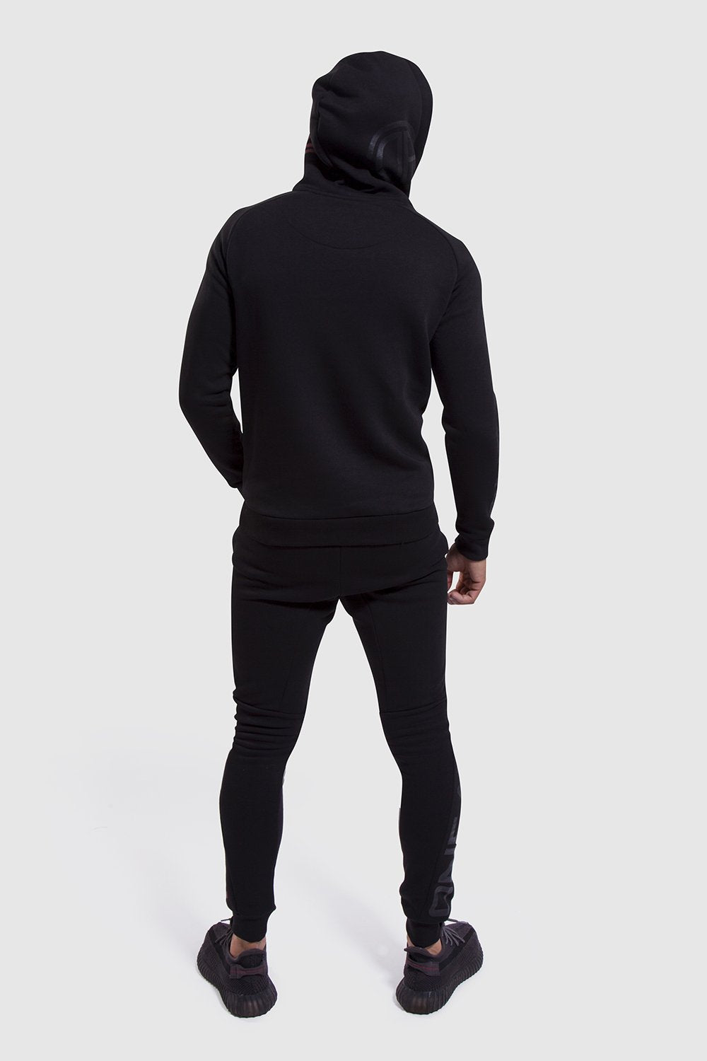 Bentley Hoodie - Black/Red