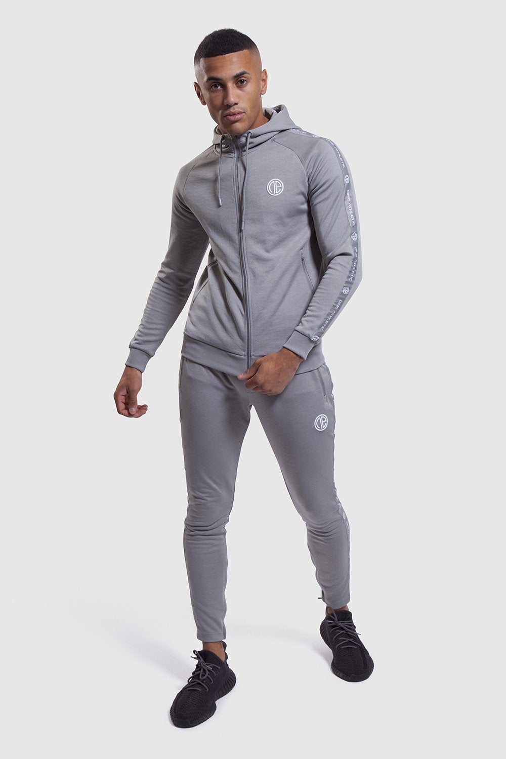 Firestone II tracksuit in grey (mens gym joggers and hoodie)