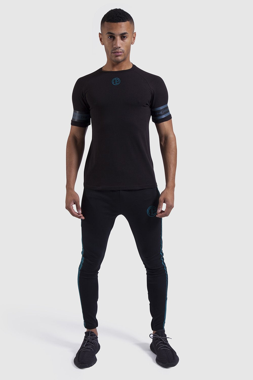Firestone T-Shirt - Black/Teal