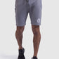 grey/white mens gym shorts - Firestone