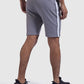 grey/white gym shorts for men