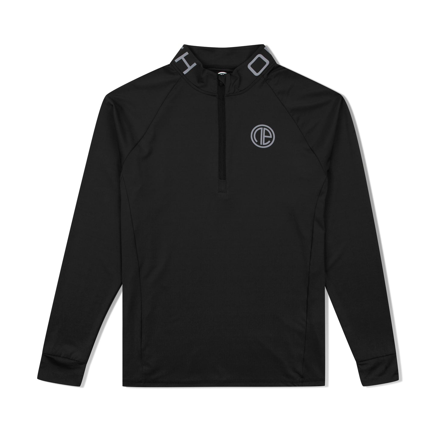 Mtech Run 1/4 Zip - Black