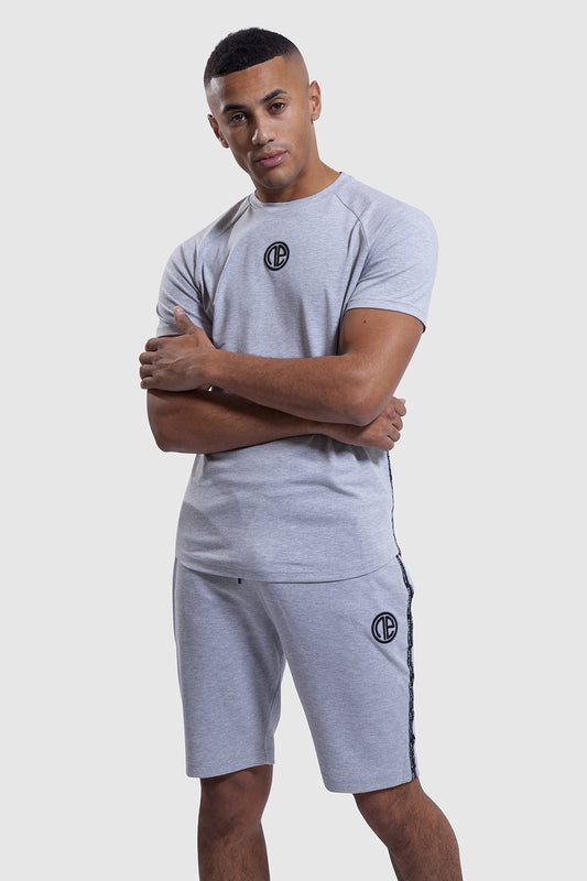 Iverson II grey training top & shorts