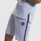 Logo design on Iverson gym shorts for men