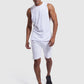 White gym set - Iverson II vest and shorts