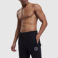 Black Iverson shorts for men