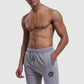mens gym shorts in grey (One Athletic)