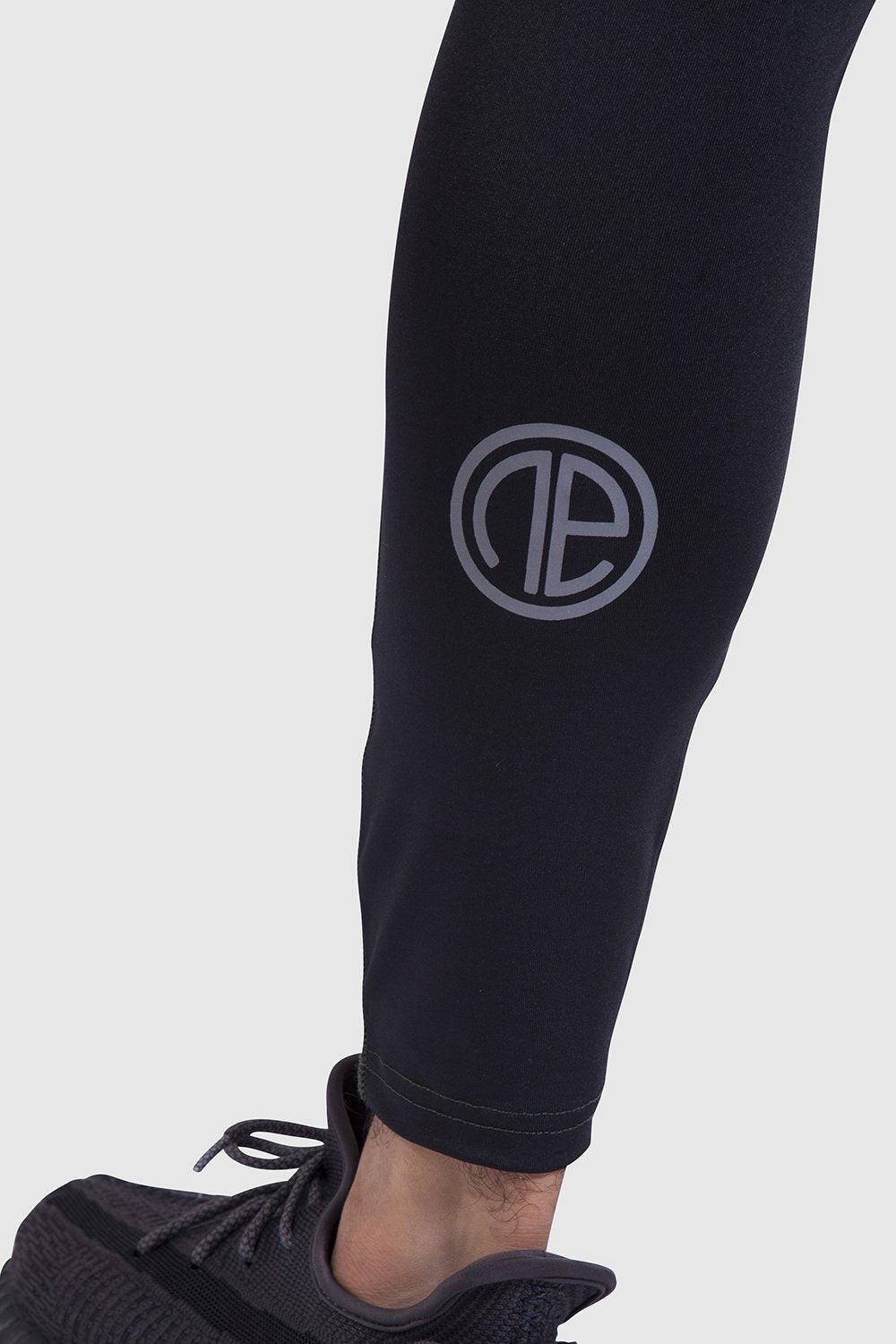 One Athletic Logo on mens sports leggings