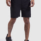 mens training shorts in black
