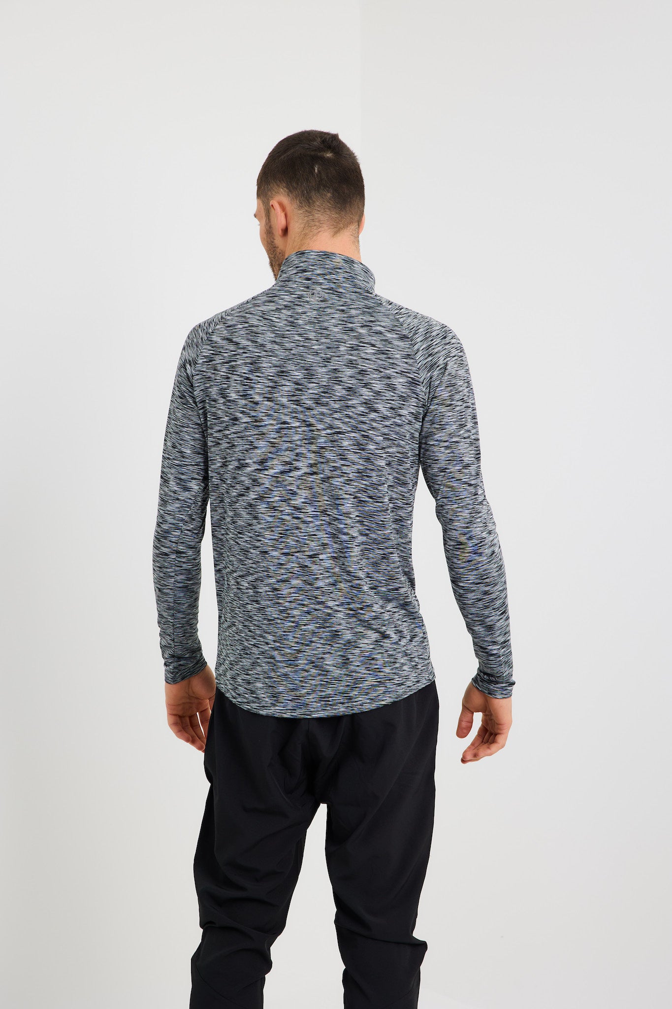 OA React 1/4 Zip - Grey/Black