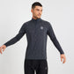 OA React 1/4 Zip - Black/Grey