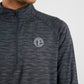 OA React 1/4 Zip - Black/Grey