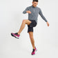 OA Rise Split Leg Short - Black