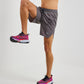 OA Rise Split Leg Short - Grey