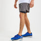 Strike 2 in 1 Running Shorts - Grey