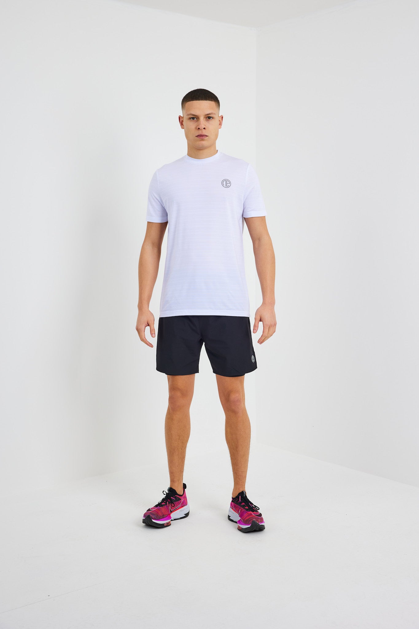 OA Strike ADV 2 in 1 Running Shorts - Black