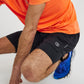 OA Strike ADV 2 in 1 Running Shorts - Black