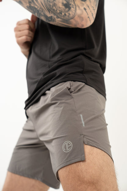 OA Strike ADV Running Shorts - Grey