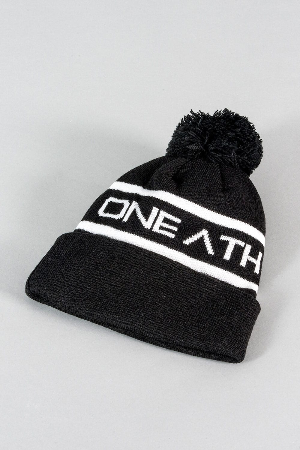 Beanie Hat - Black/White