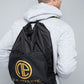Drawstring Bag - Black/Gold