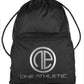 Drawstring Bag - Black/Silver