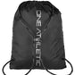 Drawstring Bag - Black/Silver