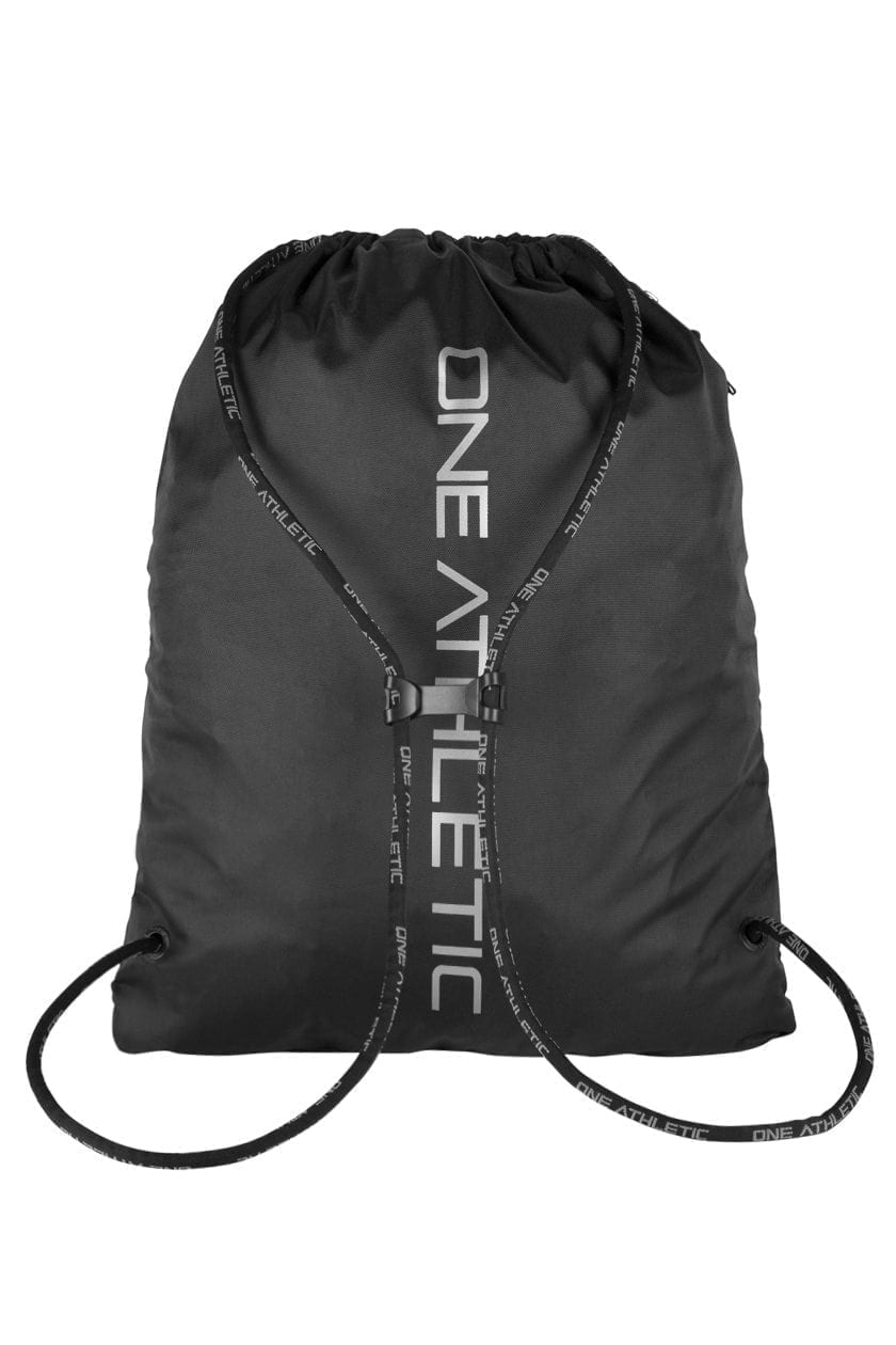 Drawstring Bag - Black/Silver