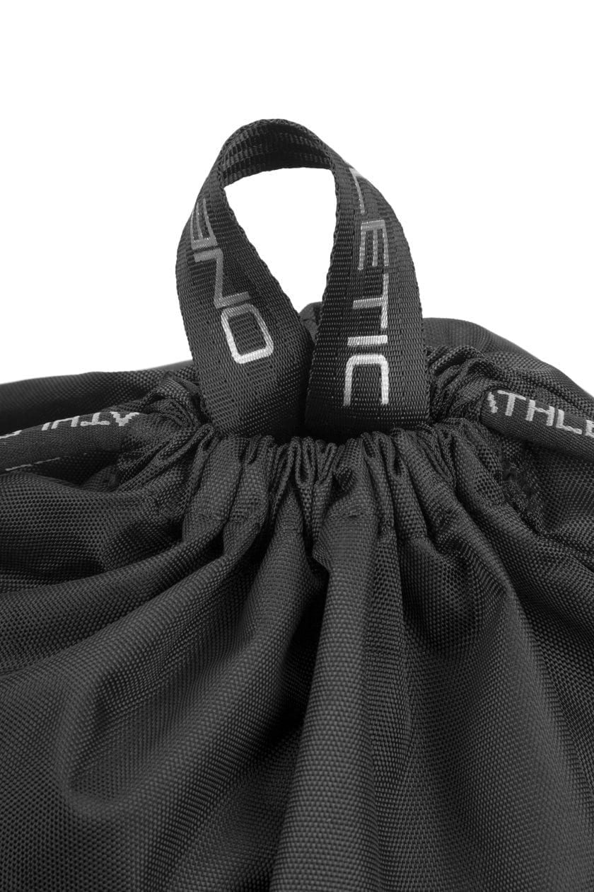 Drawstring Bag - Black/Silver