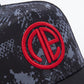 Trucker - Urban Camo Grey/Black/Red