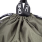 Drawstring Bag - Khaki/Silver