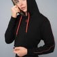 Payton Cropped Hoodie - Black