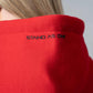 Payton Cropped Hoodies - Red