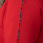 Payton Cropped Hoodies - Red