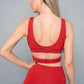 Payton Sports Bra - Red