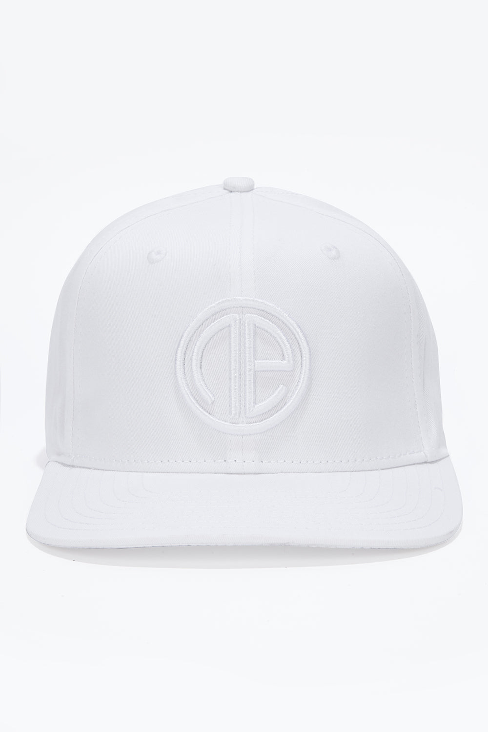 Flat-Peak Cap - White