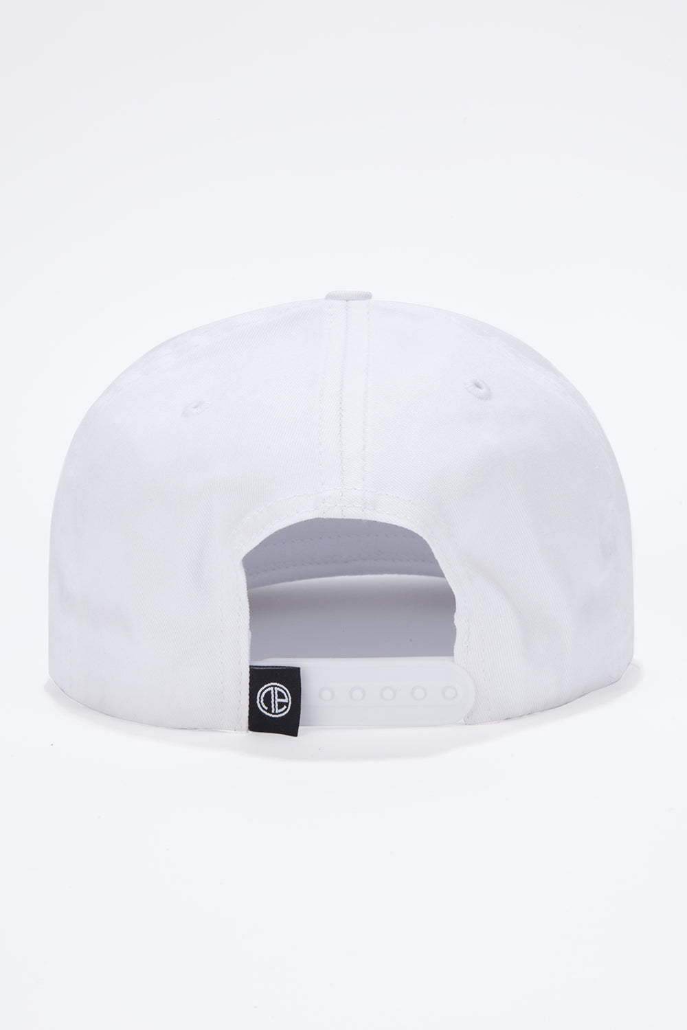 Flat-Peak Cap - White